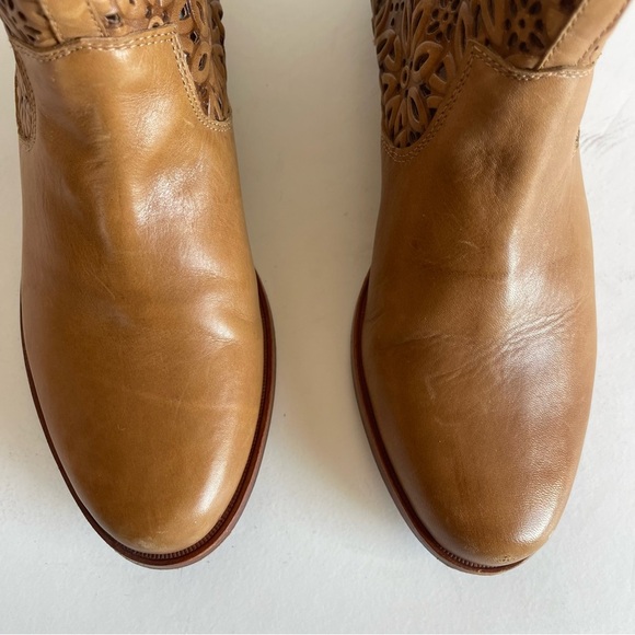 Corso Como Spiro boot in a whiskey burnish laser-cut style Women size 9 - Picture 3 of 13